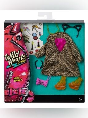 Wild Hearts Crew Kool Thing Fashions 8-Piece Accessory Set NEW - Hard To Find